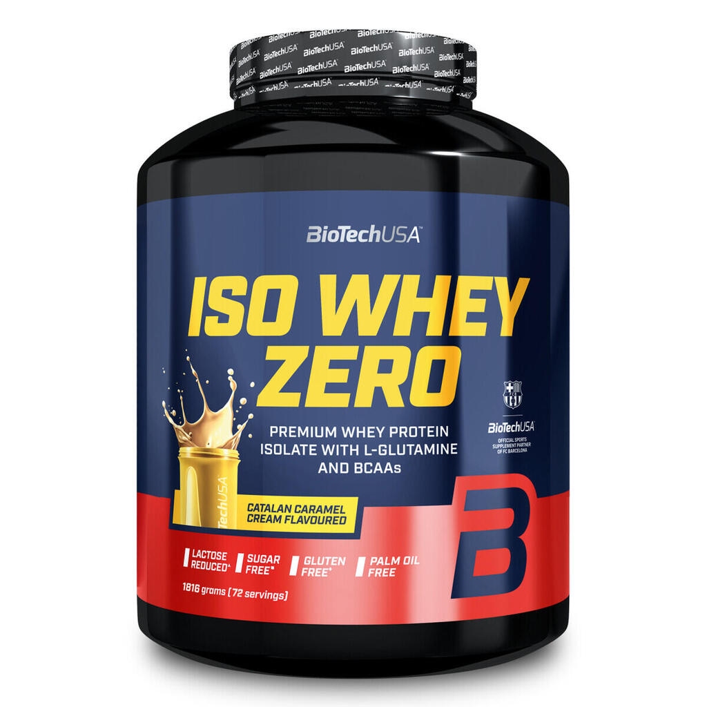 Iso Whey Zero - 1816g Catalan Cream Biotech USA