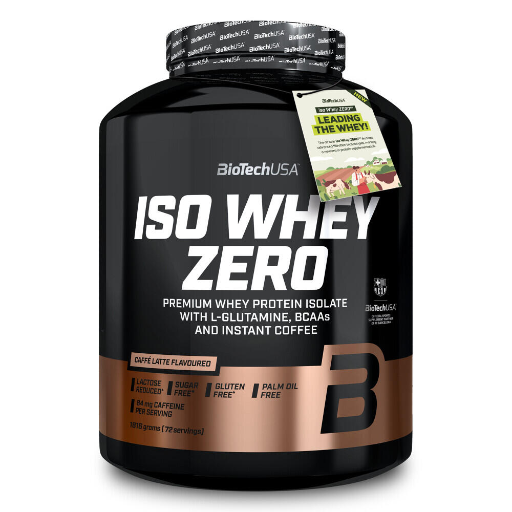 Iso Whey Zero - 1816g Caffe Latte Biotech USA