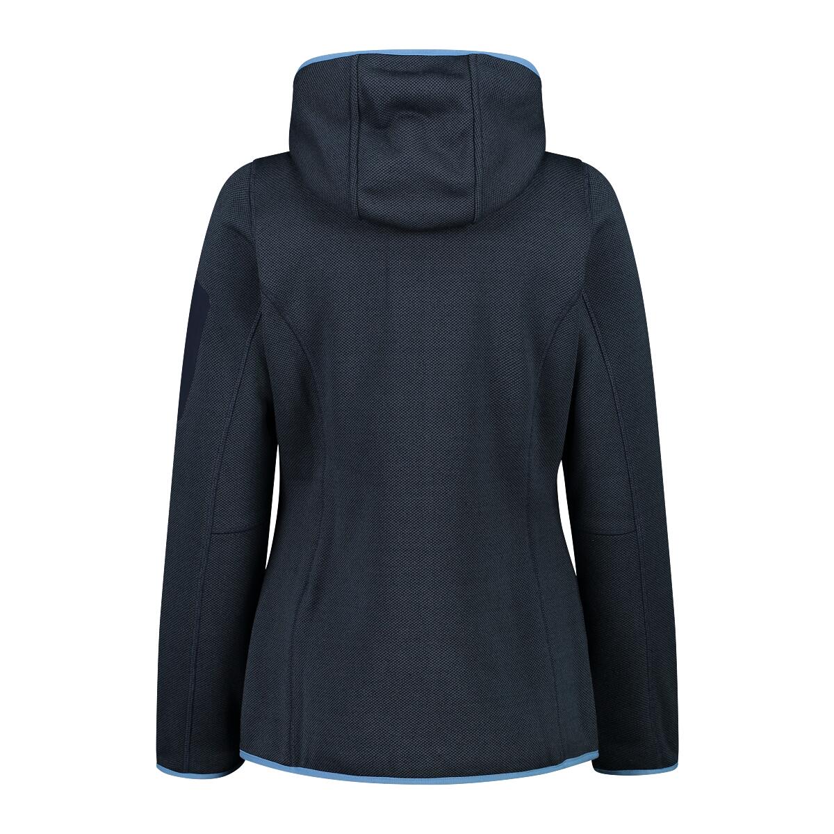 CMP Damen Jacke Knitted Melange Hoody 3H19826 2/5