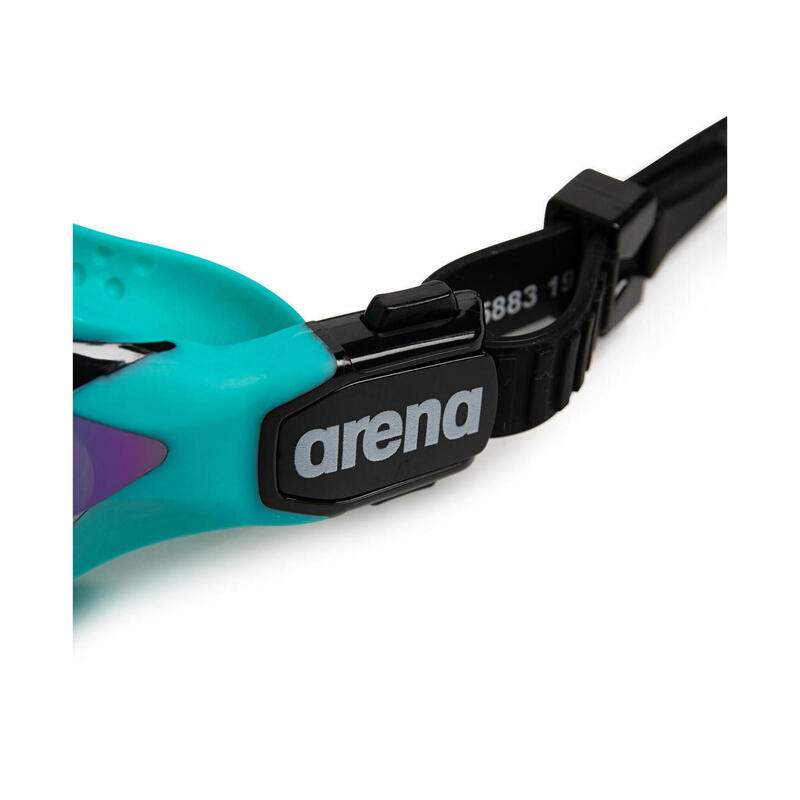 Arena Zwembril Cobra Tri Swipe Mirror Smaragdgroen/Blauw