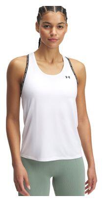 Under Armour Tech Knockout Tank Blanco Mujer 1/3