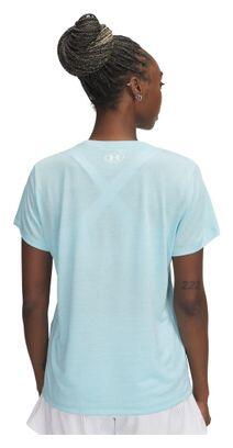 Under Armour Tech Twist Kurzarm Trikot Blau Damen 2/7
