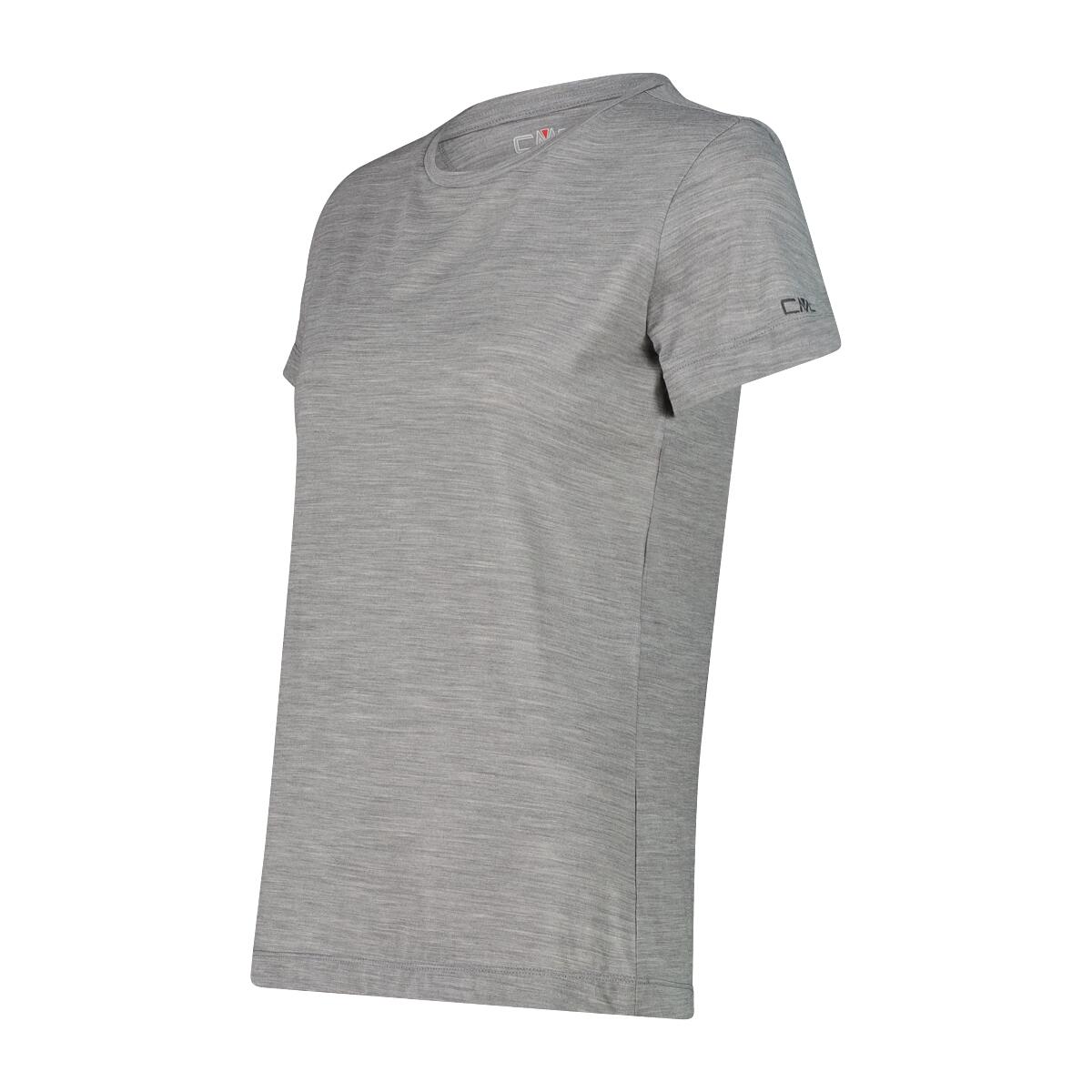 T-shirt col rond en laine mérinos femme CMP 3/5