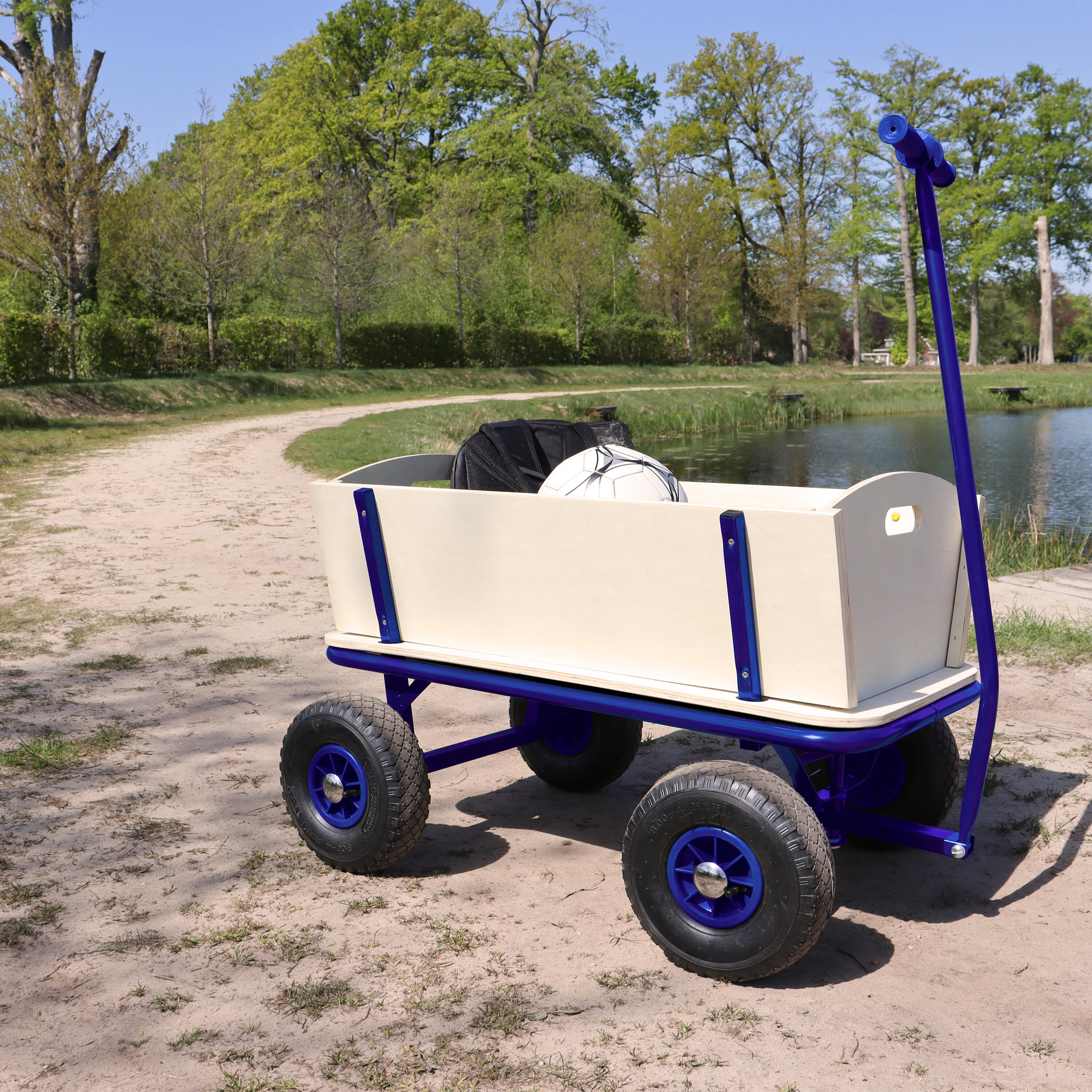 Chariot de Jardin, chariot de plage, Billy, Bleu 3/7