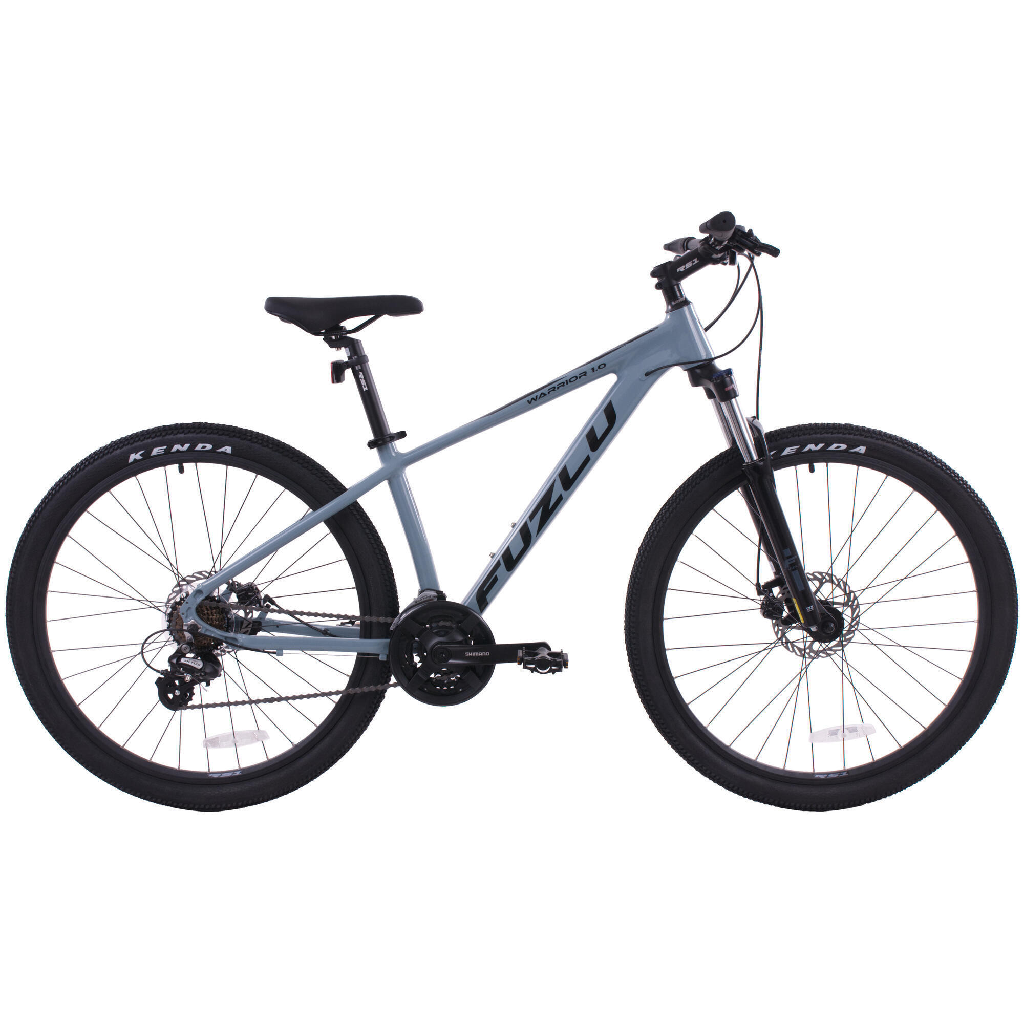 Rower górski 27,5” Fuzlu Warrior 1.0 17"  grafitowo-czarny połysk