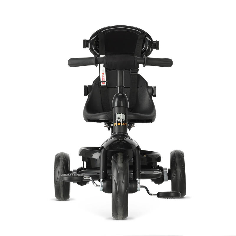 Tricicletă Adventurer - Reglabilă și Rotativă la 360º - Neagră
