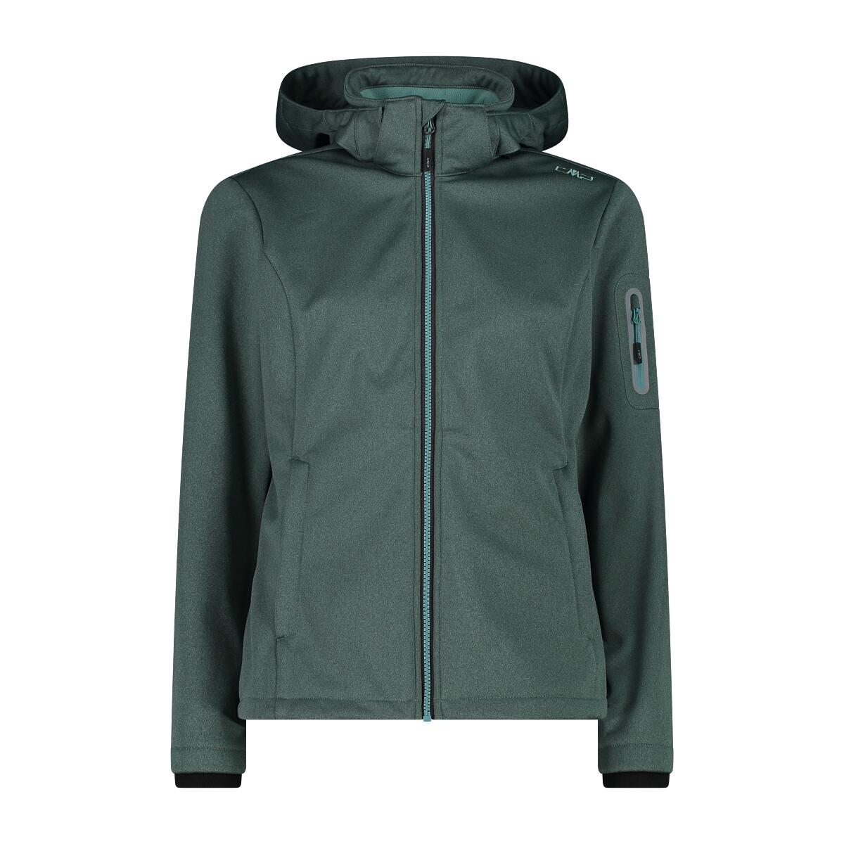 Veste de randonnée à capuche femme CMP 1/3