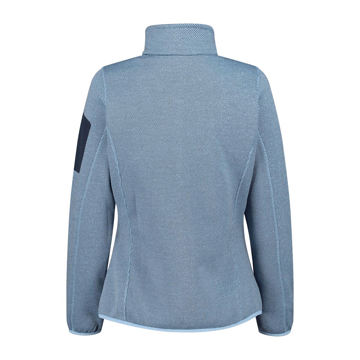 CMP Damen Jacke Knitted Melange Fleece Jacket 3H14746 2/5