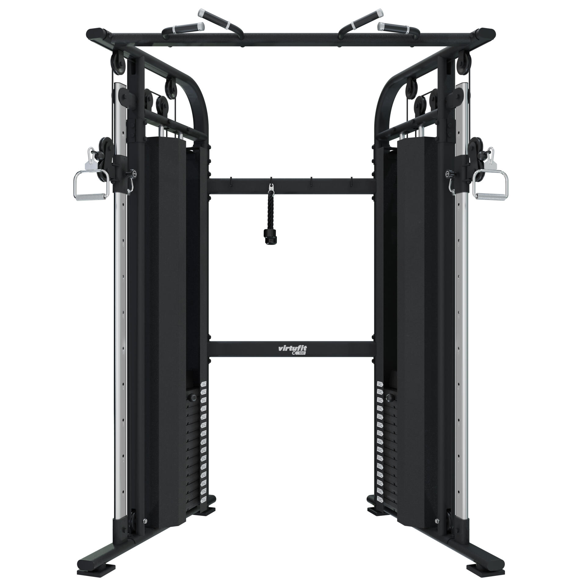 VIRTUFIT CC100 Cable Crossover – Dual verstellbare Riemenscheibe – Funktionstrainer