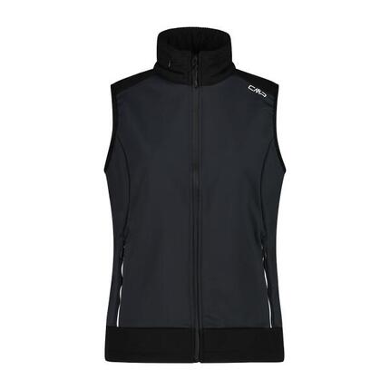 CMP Damen Softshellweste WOMAN VEST FIX HOOD 34A2426