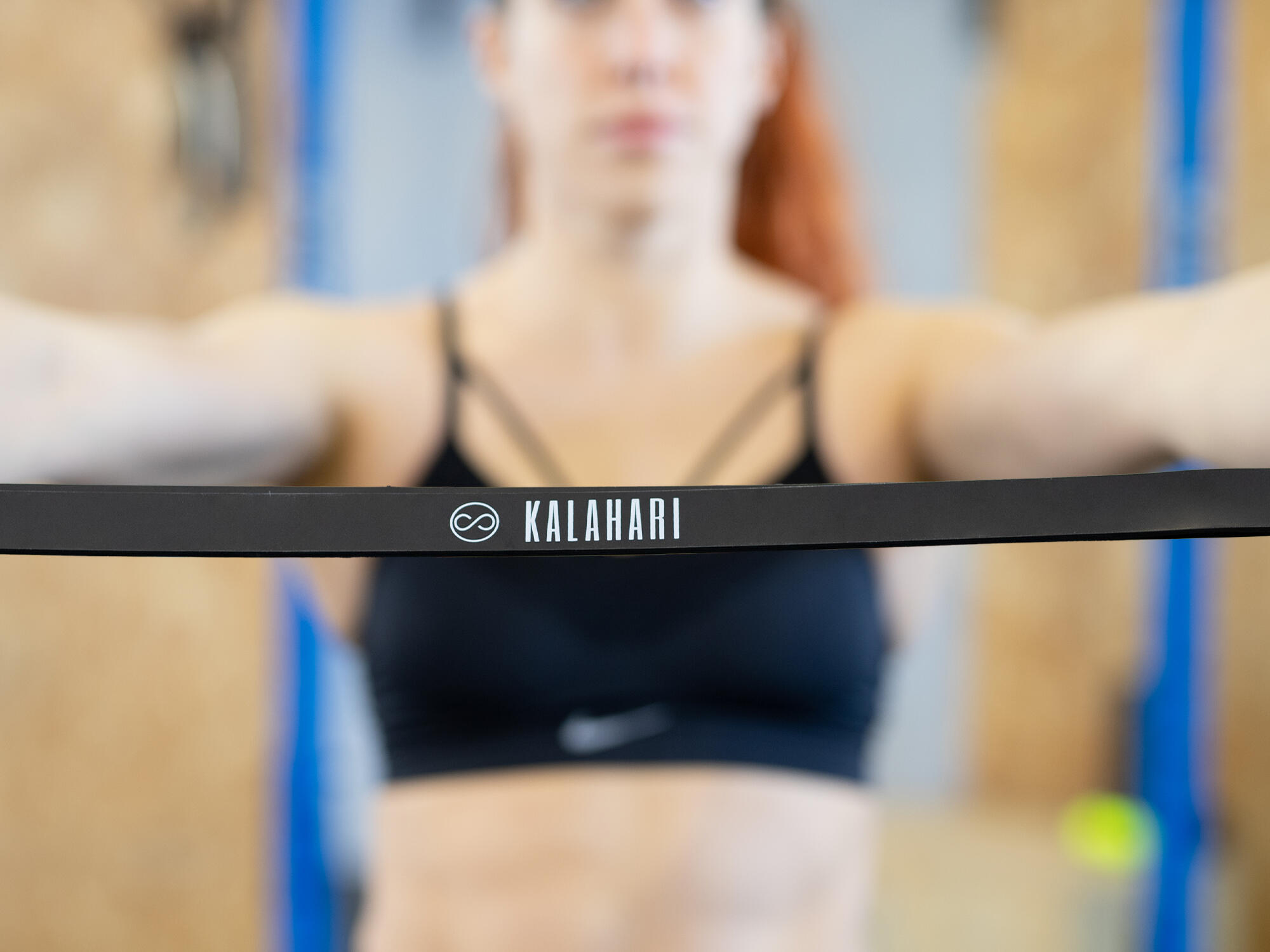Banda Elástica Negra de 10 a 30 kg, Cinta Fitness para Entrenamiento y Dominadas 7/7