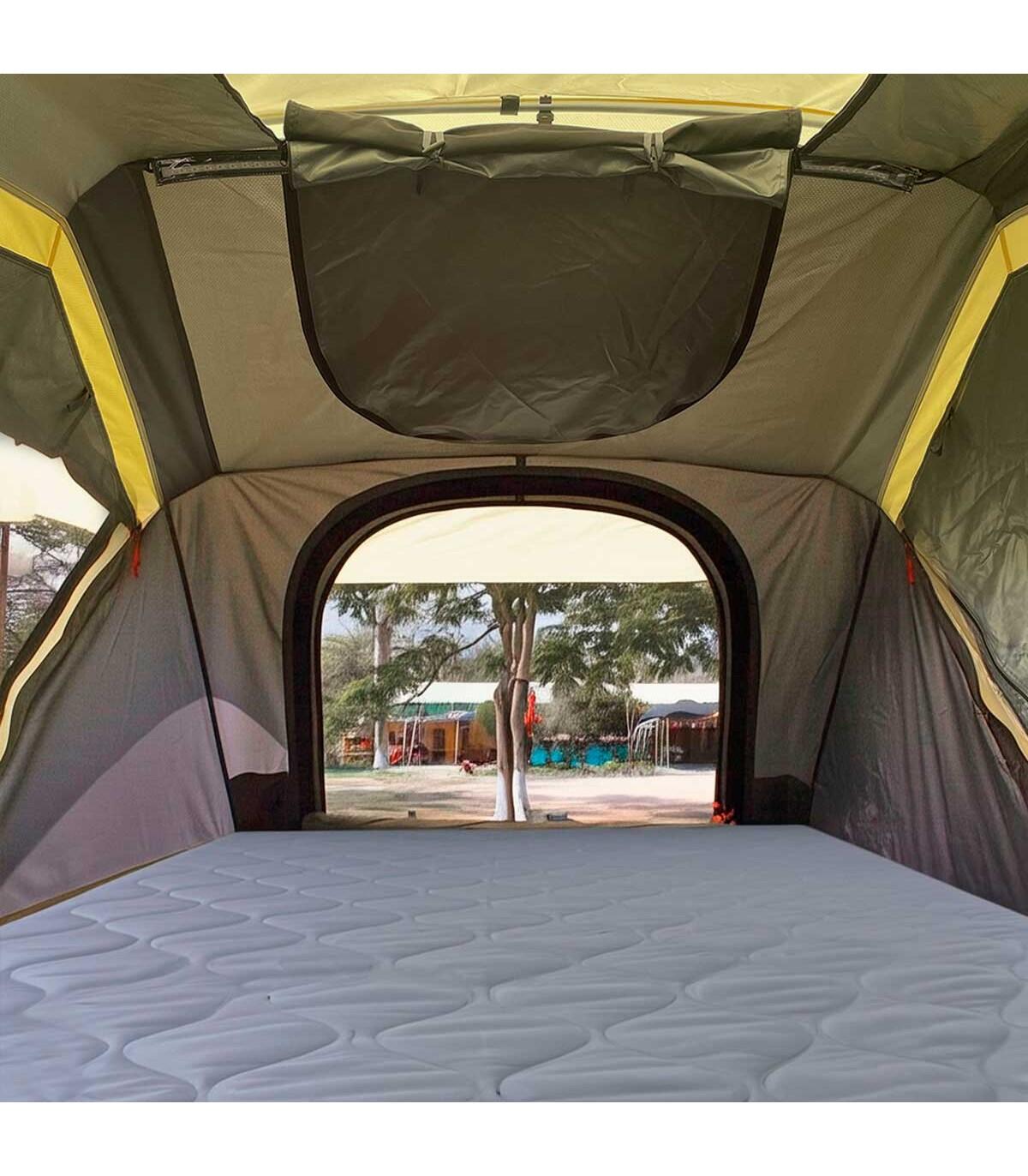 Tente de toit NATURCAMPER FOLD140 pour voiture, SUV, 4x4 ou van 2/7