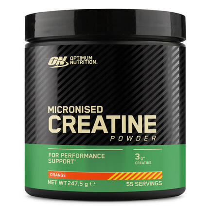 Créatine monohydrate - Micronised Creatine Powder - Orange