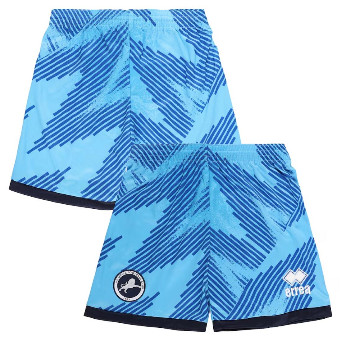 ERREA Millwall Kid's Errea Shorts Football Home Shorts