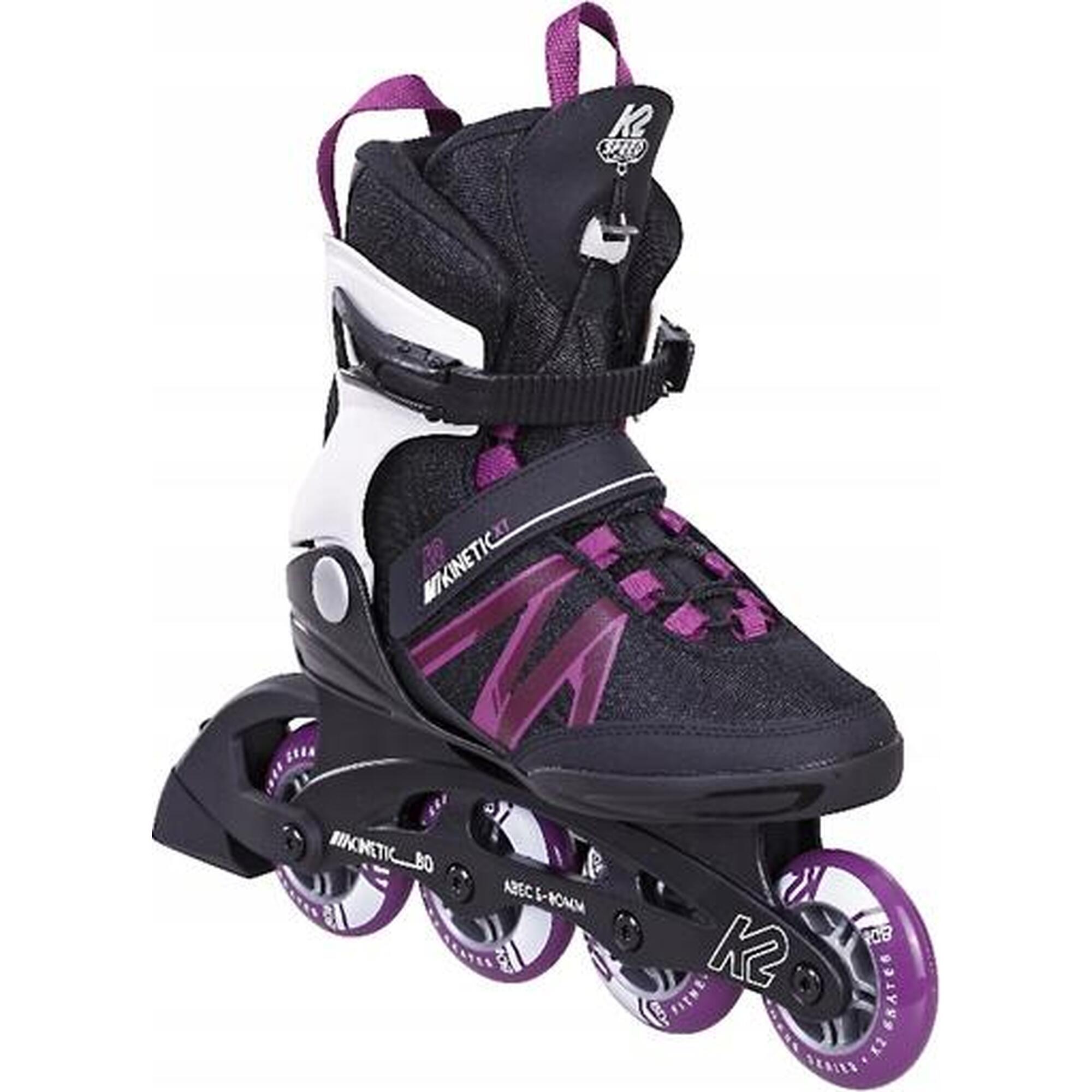 Damskie rolki K2 KINETIC 80 PRO XT W 30G0819 40