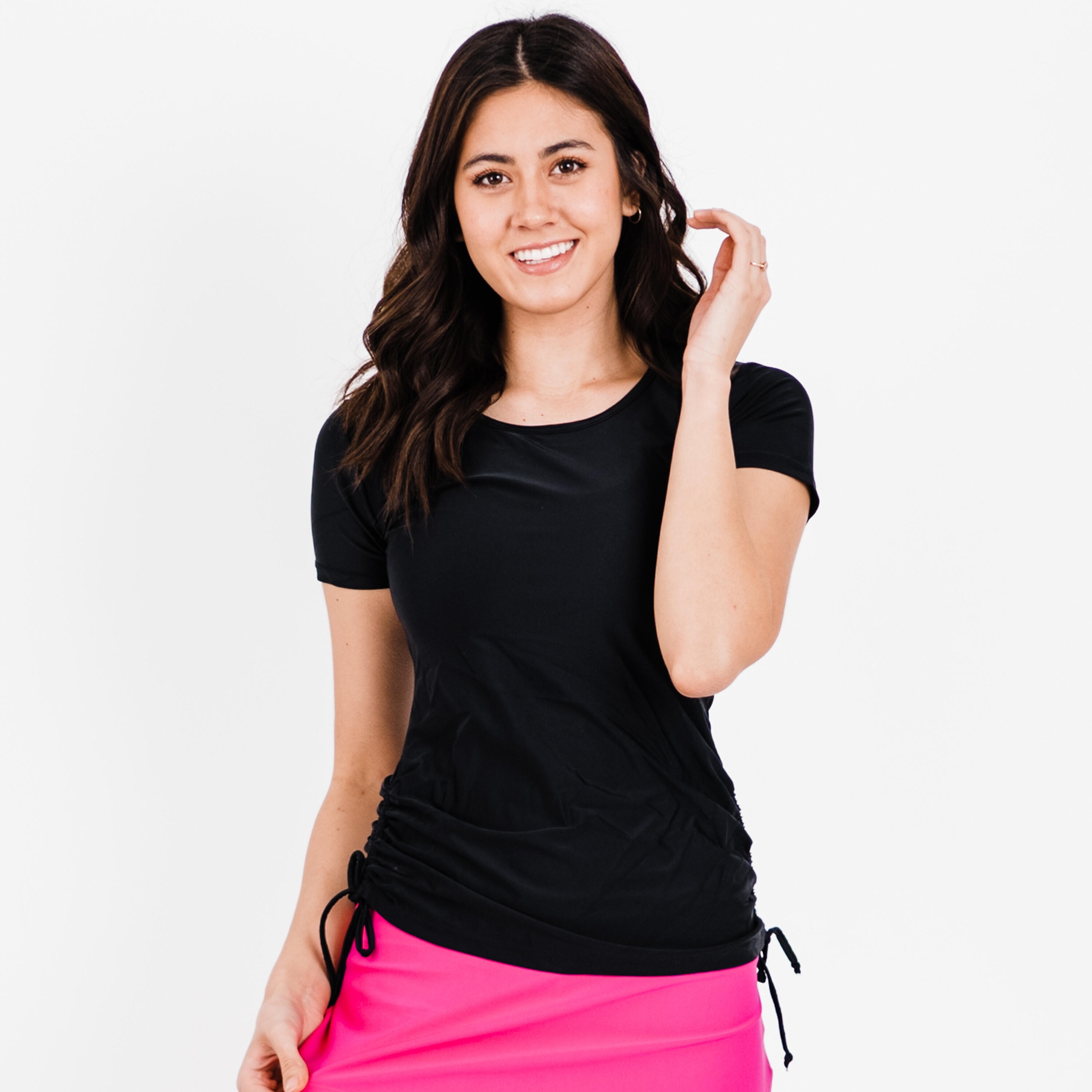 Women's UPF 50+ Short Sleeve Adele Swim Top