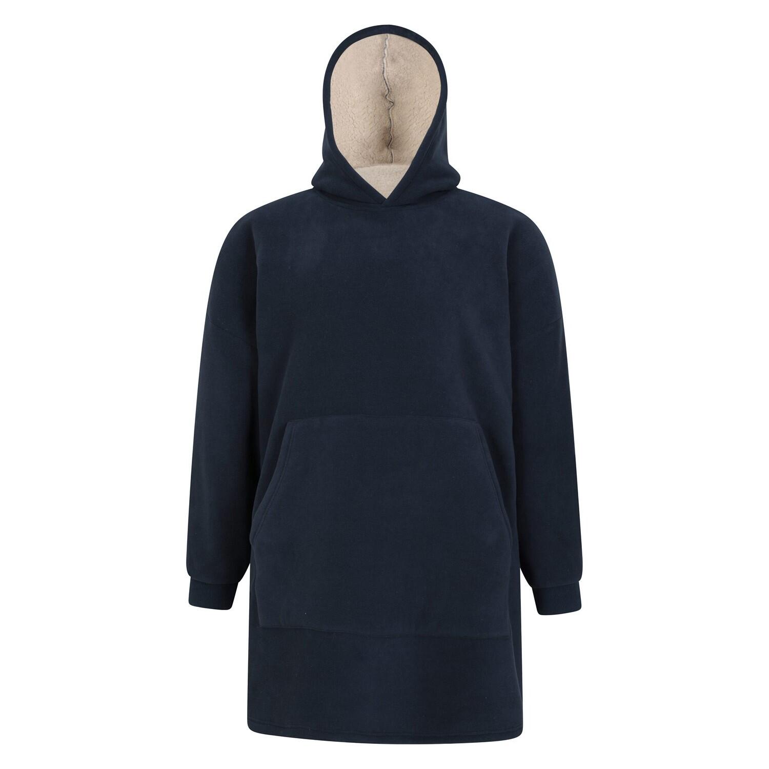 Mountain Warehouse Mens Snug Borg Hoodie Blanket
