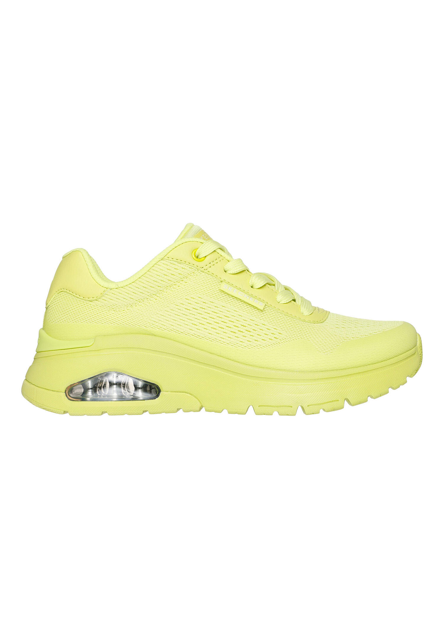 Skechers Uno Flex Spring On Air Sneakers Damen Mädchen 177794 LIME 7/7