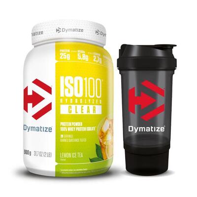 ISO 100 Clear (900g) + gratisshaker Lemon Ice Tea