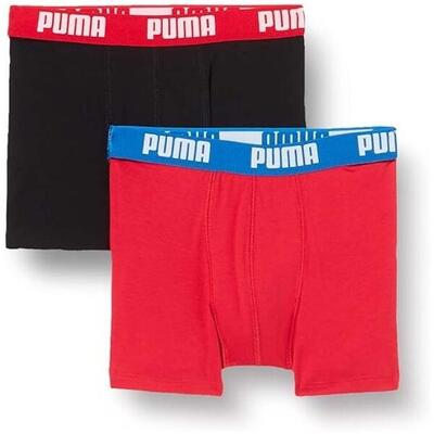 Boxershort set puma basic voor unisex jongens