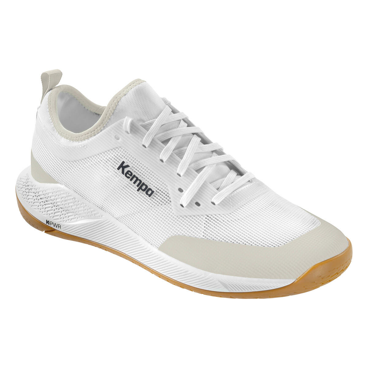 Kempa - Chaussures De Salle Kourtfly Kempa - Chaussures De Sport - Blanc|gris|marron - Decathlon