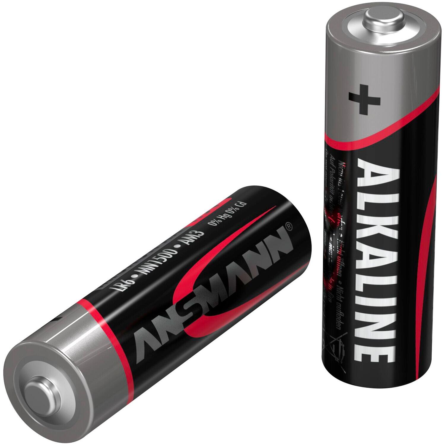 Ansmann pile alcaline Mignon LR 06 1,5 V, 1 x = 1 boîte de 20 pièces ! 2/3