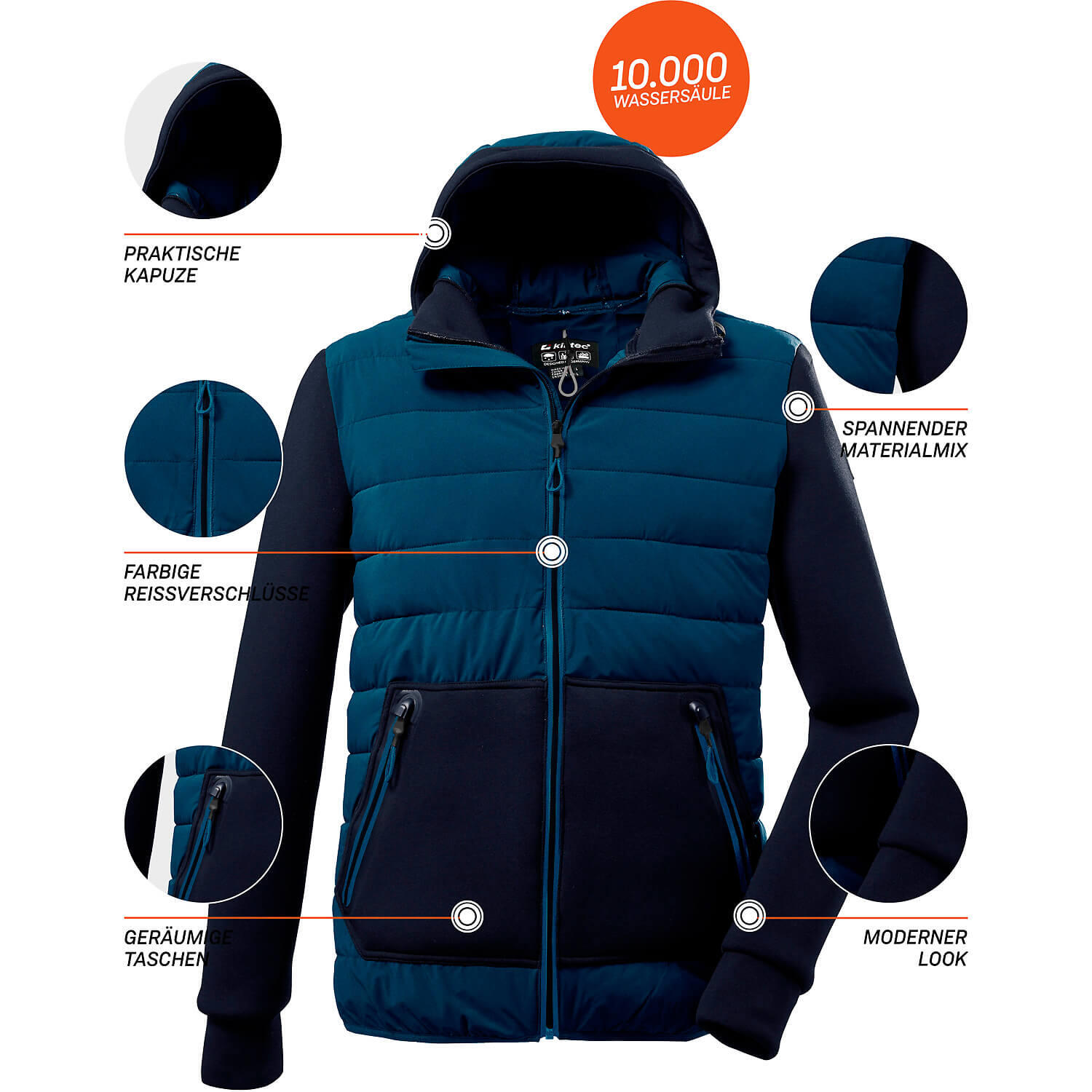 Herren Hybridjacke KOW158 4/7