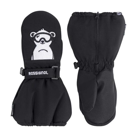 Gants et Moufles ROSSIGNOL Moufles Baby Impr JR-Noir-2 ans - 92 cm