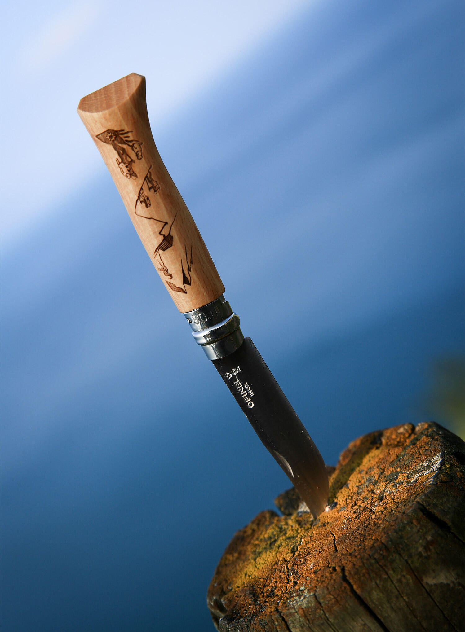 Nóż turystyczny Opinel Mountain Sport No.08 - hiking 2/7