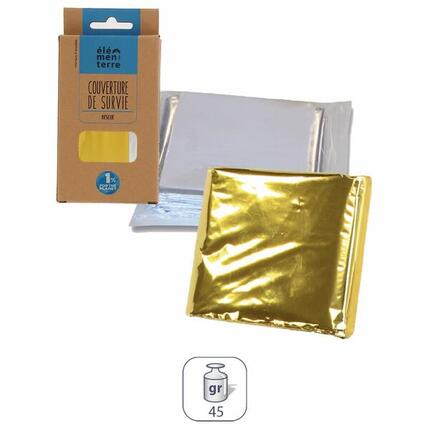 Couverture de survie Élémenterre Rescue