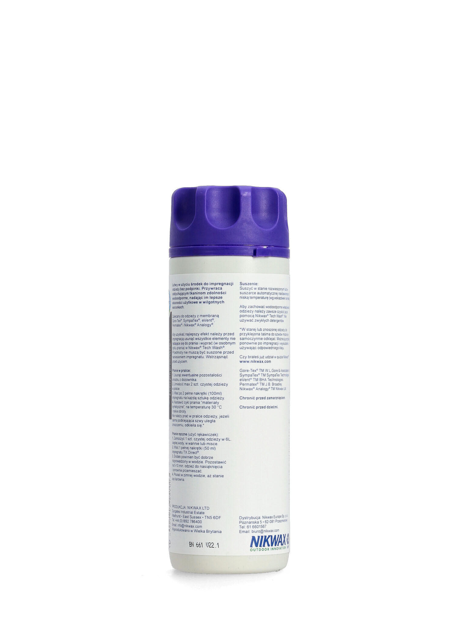 Impermeabilizzante Per Tessuti Nikwax Dwr Tx Direct Wash-In 300Ml 2/5