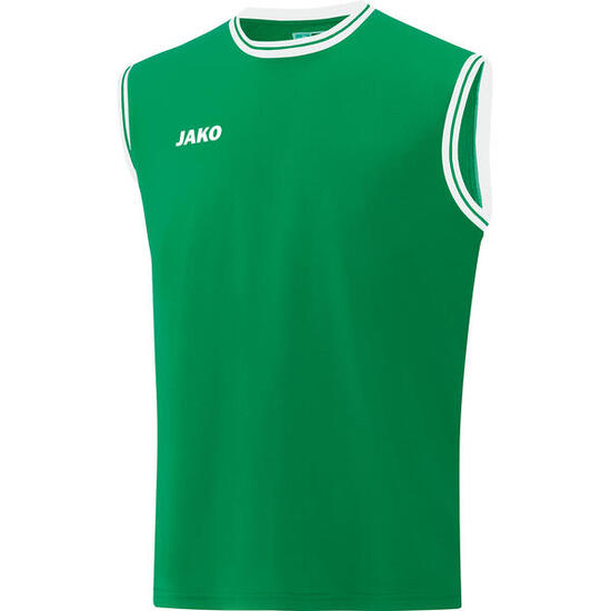 Jako Center 2.0 Maillot De Basketball Enfants - Vert Sport / Blanc | XS