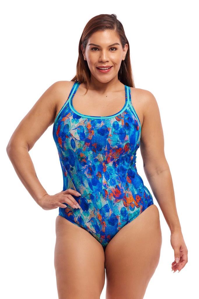 Strój do pływania FUNKITA Paint Press - Locked In Lucy 5/6