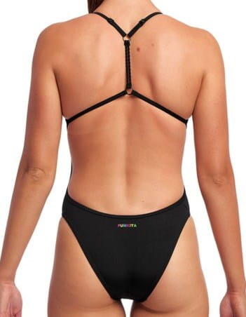Strój kąpielowy Funkita Still Black - Twisted 2/7