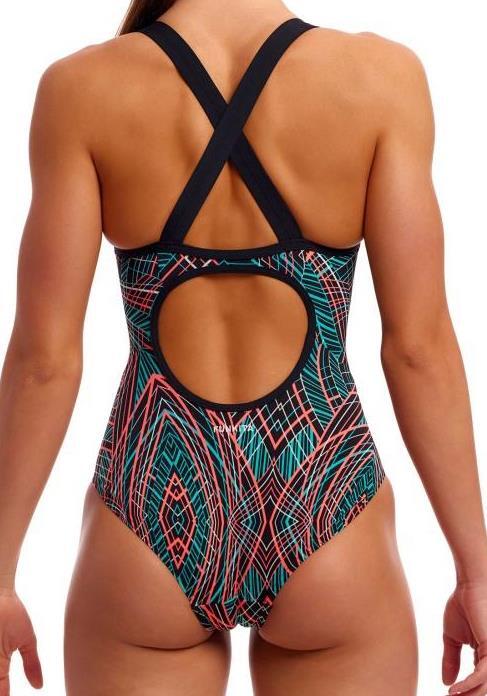 Strój kąpielowy Funkita Spiro Mint - Eclipse