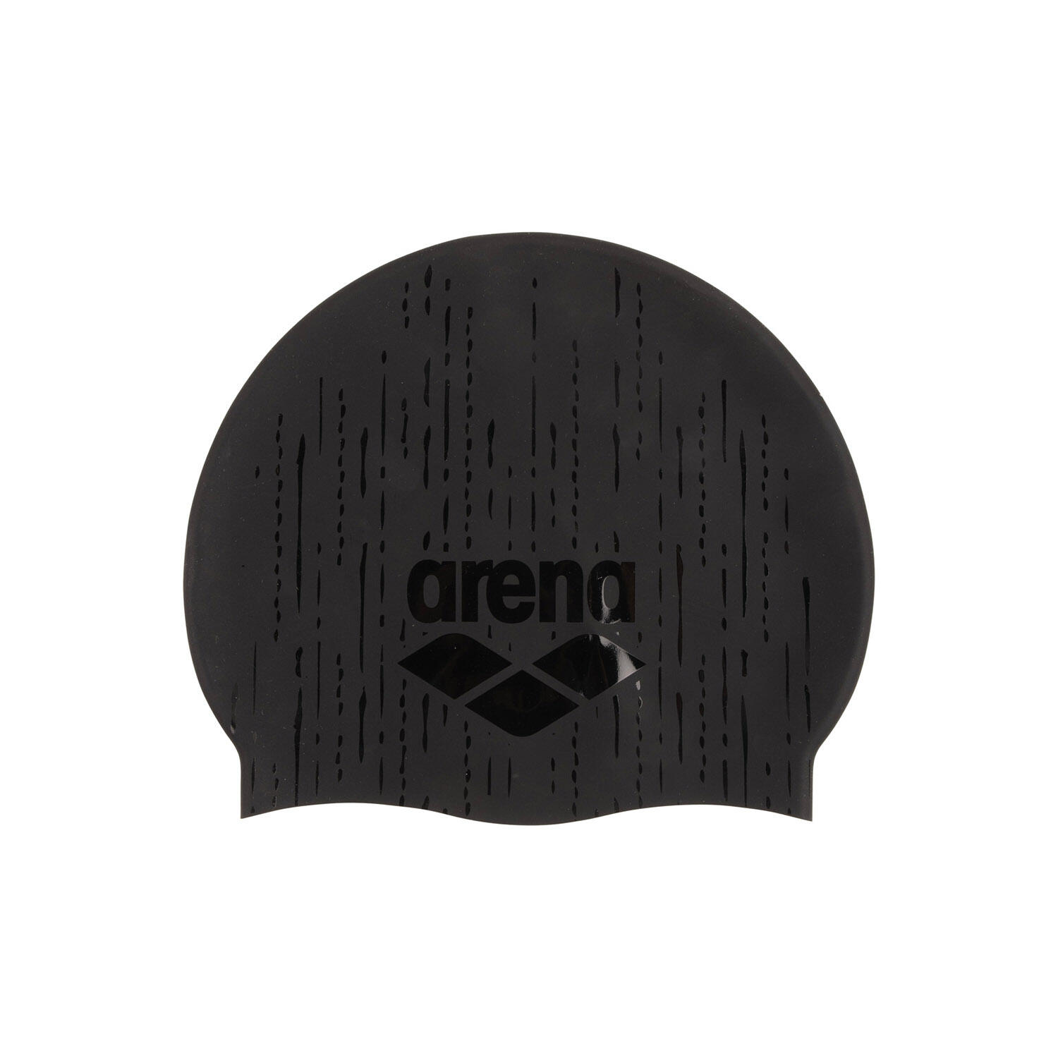 Czepek silikonowy na basen Arena Shine Black - Blue