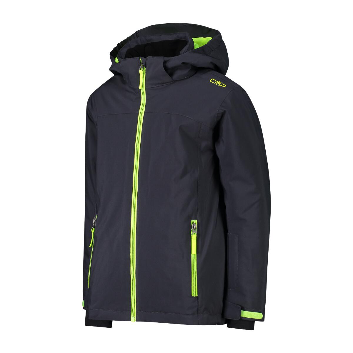CMP Jungen Skijacke Boy Jacket Snaps Hood 39W1924 6/8