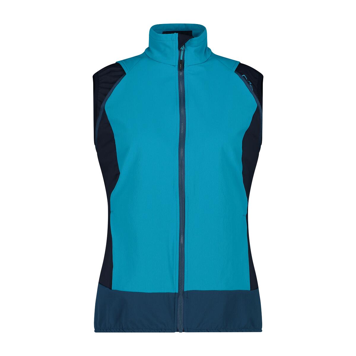 Chaqueta impermeable híbrida con mangas desmontables mujer CMP 4/6