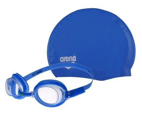 Set aus Badekappe und Schwimmbrille Arena Pool Set Junior