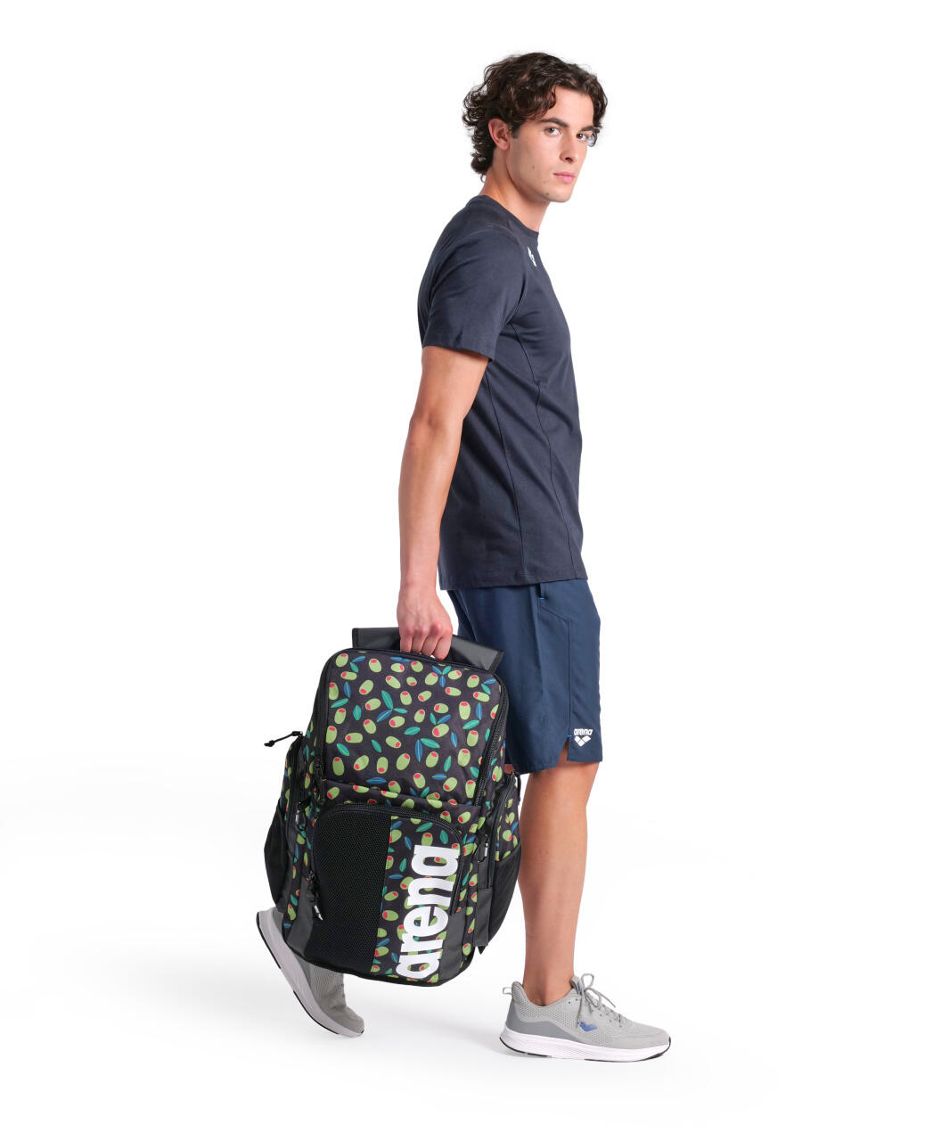 Arena Rugtas Spiky III 45L Allover Olives 5/7