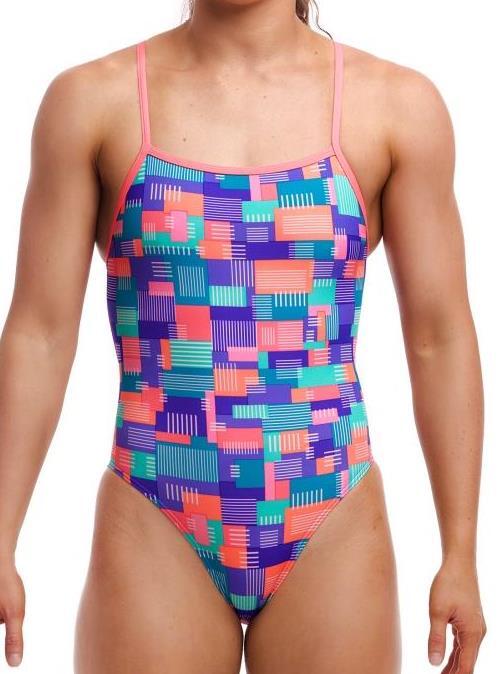 Strój do pływania Funkita Giga Bit - Single Strength