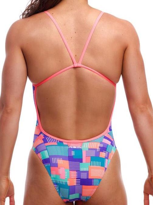 Strój do pływania Funkita Giga Bit - Single Strength
