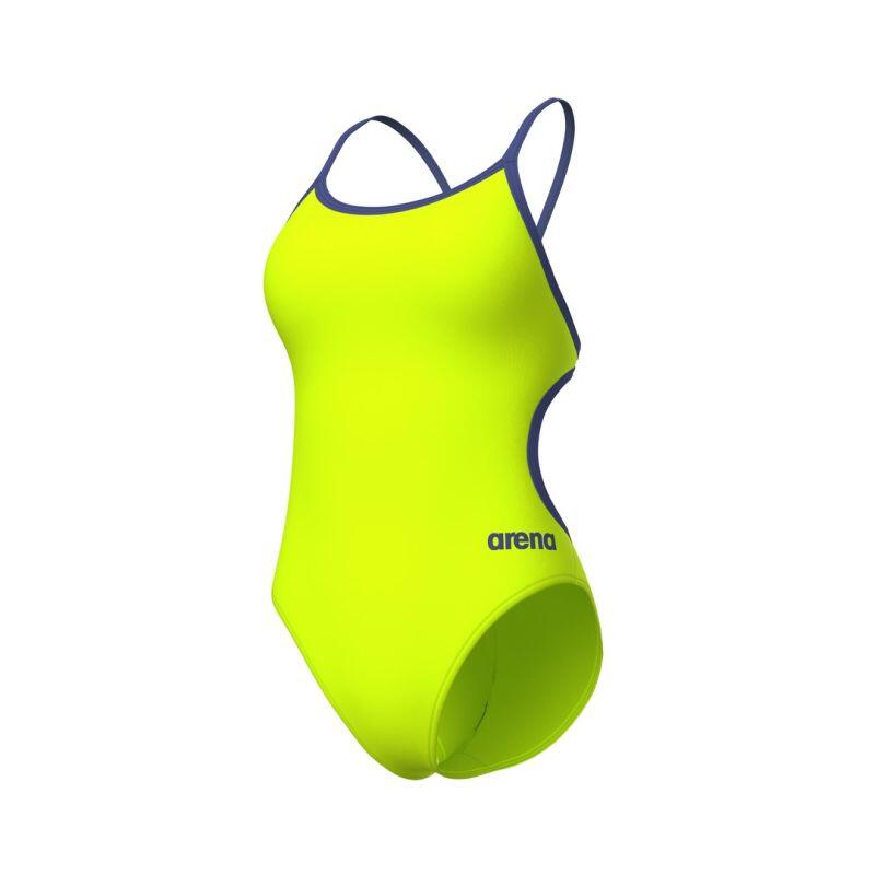 Strój do pływania Arena Solid Lace Back Arctic Lime 16 (UK38) XL