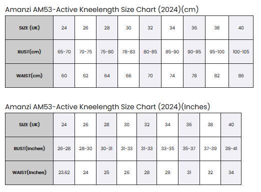 AMANZI Azure Active Kniepak - Maat 36 3/6