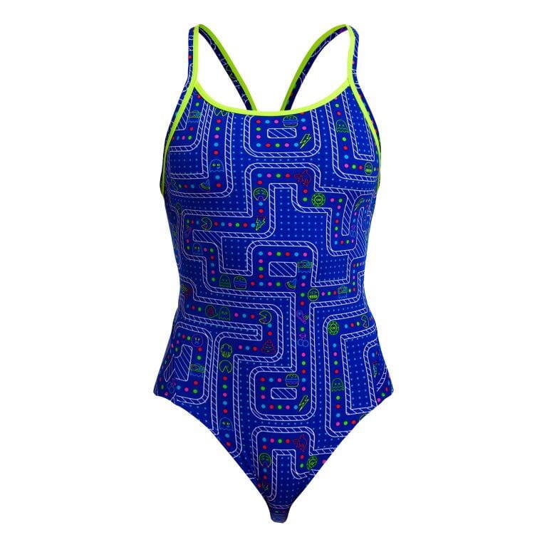 Strój kąpielowy jednoczęściowy FUNKITA Much Munchies - Diamond Back 6/7