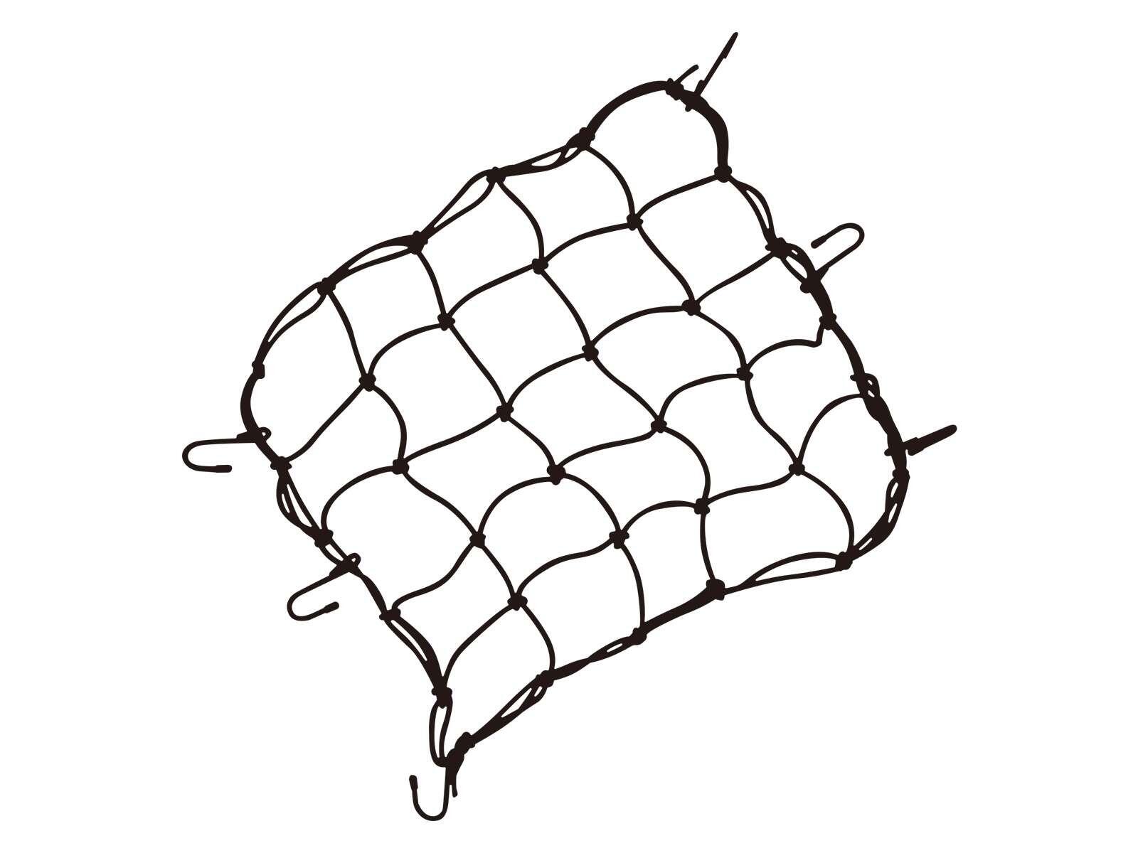 Laden net Topeak Cargo Net 2/7