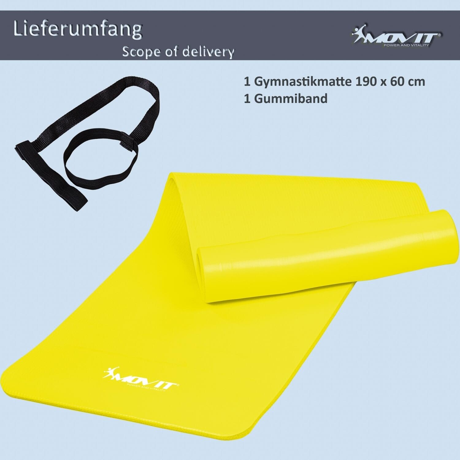 Gymnastikmatte - 183x60x1,0 cm, 12 Farben, für Zuhause oder Unterwegs 4/7