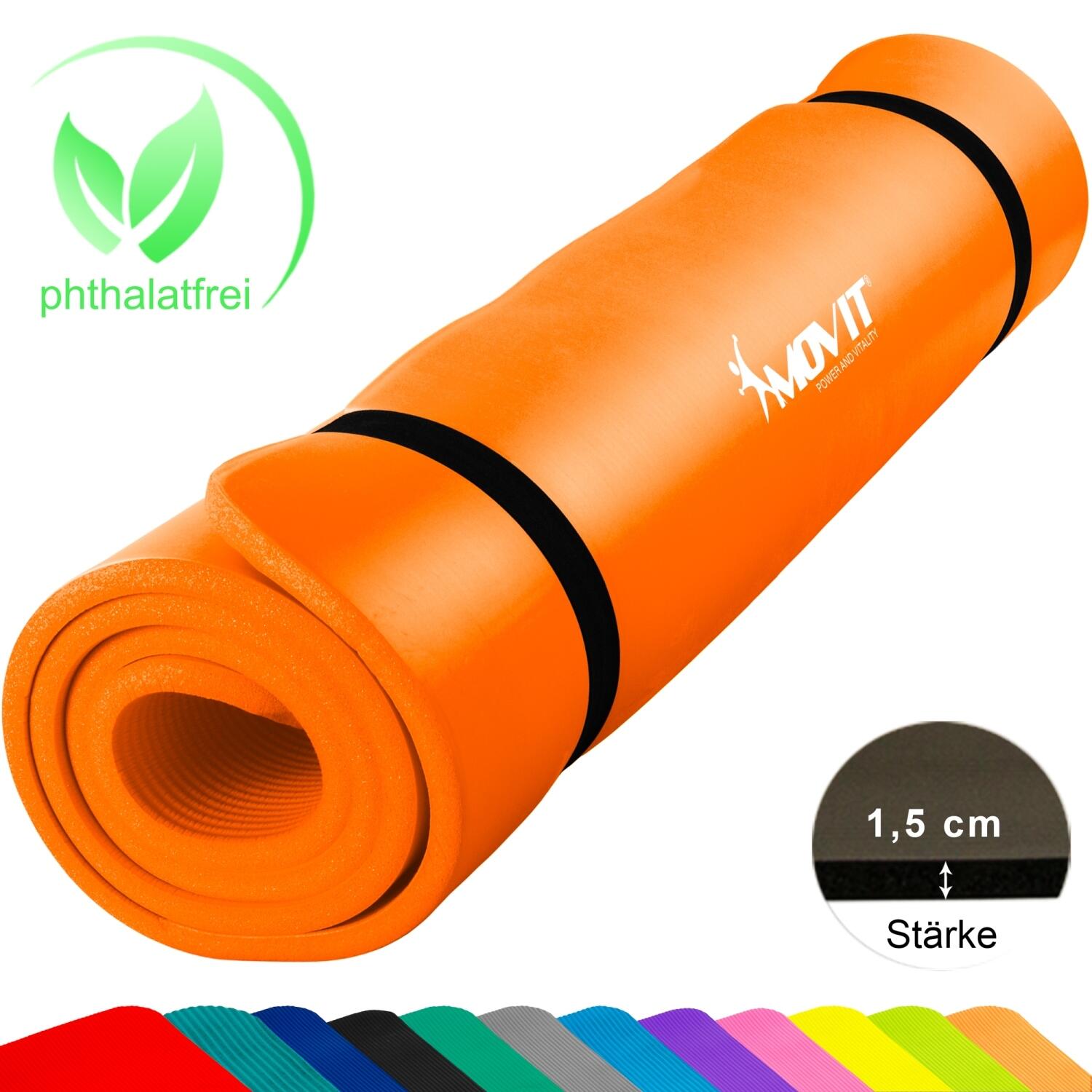 Tapis de gymnastique, en 3 tailles et 12 couleurs, Dimensions 190×60×1,5 cm 6/7