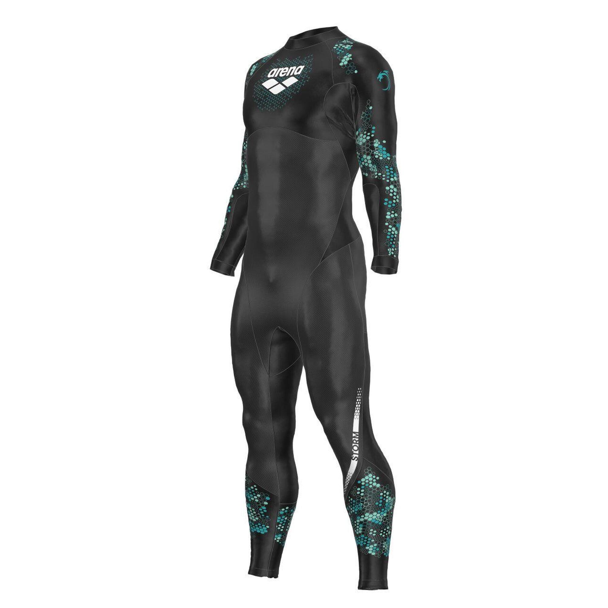 Arena - Combinaison De Triathlon Arena Storm - Combinaison De Natation - Noir - 48 Xl - Decathlon