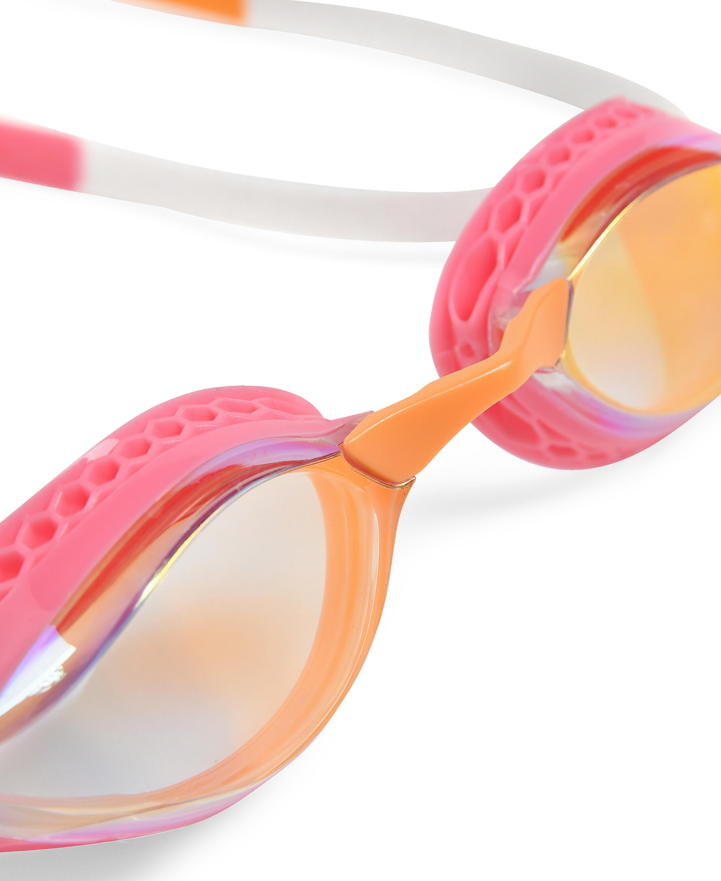 Lunettes de natation Arena Airspeed Mirror Cuivre/Orange/Rose 3/7
